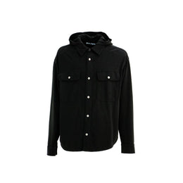 Palm Angels Schwarzes Denim-Hemd