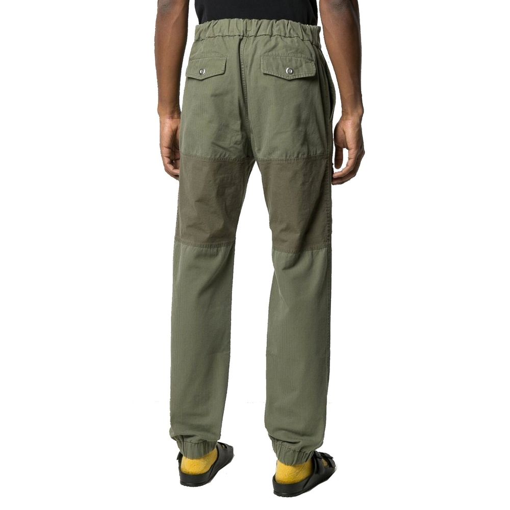 Palm Angels Zweifarbige Baumwoll-Cargohose
