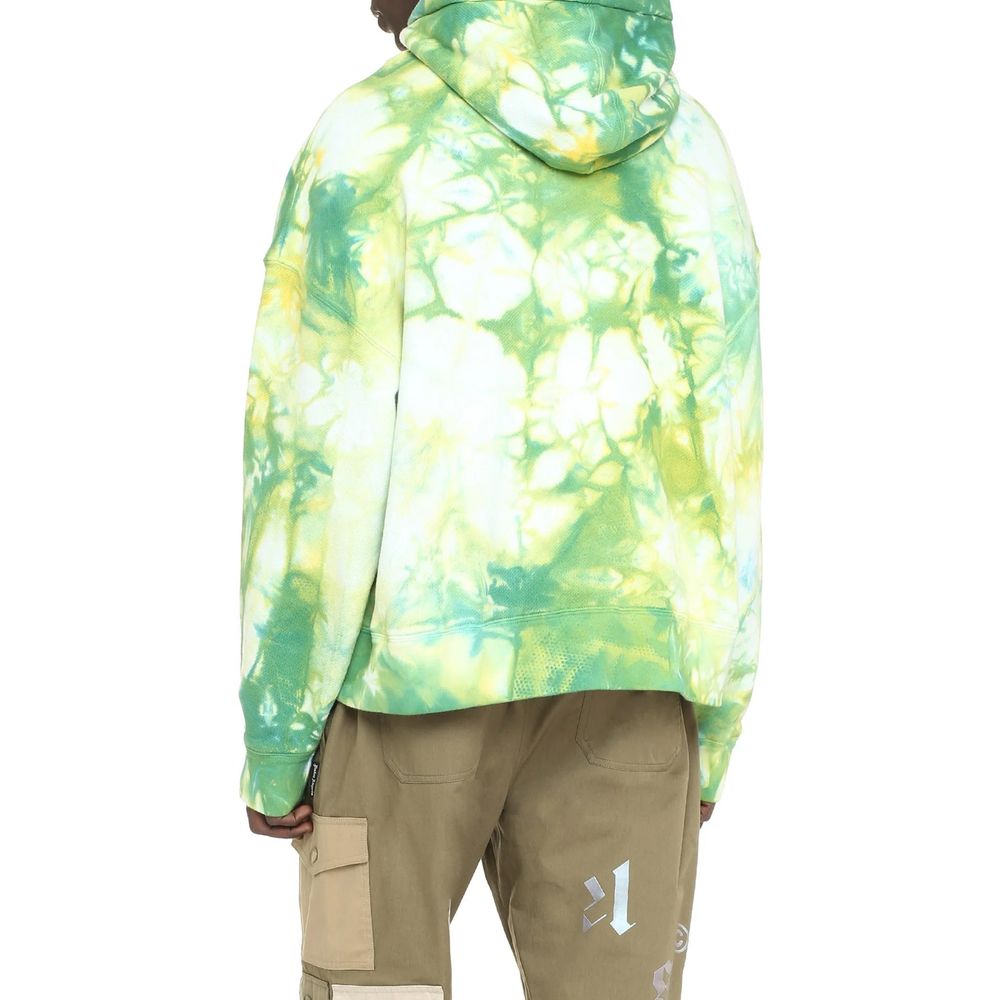 Palm Angels Zweifarbiger Baumwollpullover