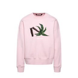 Palm Angels Mehrfarbiger Baumwollpullover
