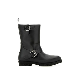 Stella McCartney Schwarze Schnürstiefel aus Polyester