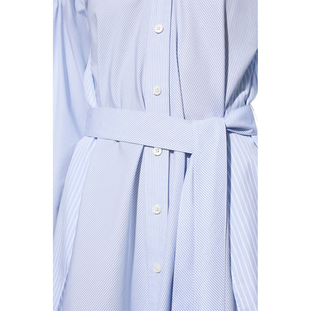 Stella McCartney Blaues Baumwoll-Freizeitkleid