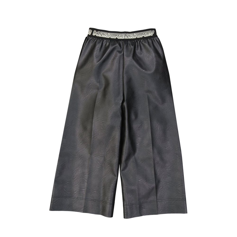 Stella McCartney Schwarze Lederhose