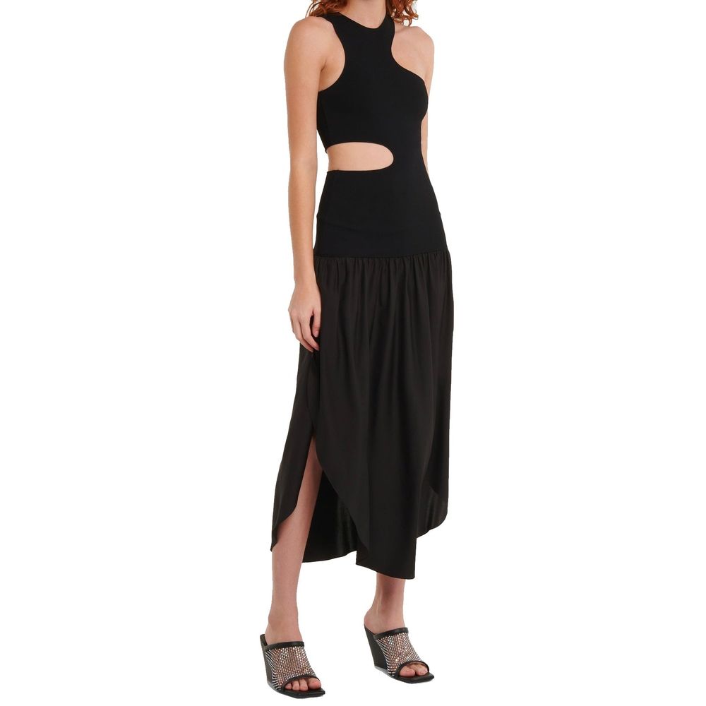Stella McCartney Schwarzes Seiden-Casual-Kleid