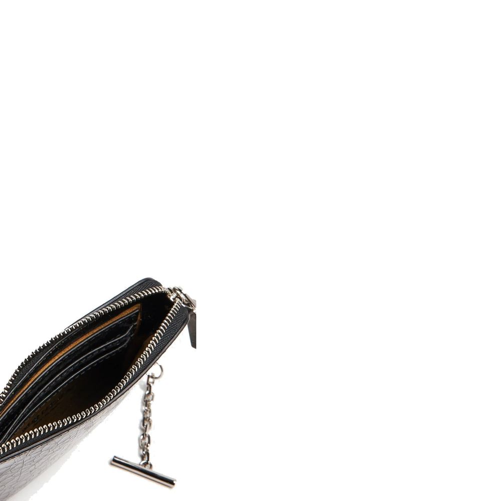 Alexander McQueen Schwarze Kalbsleder-Clutch