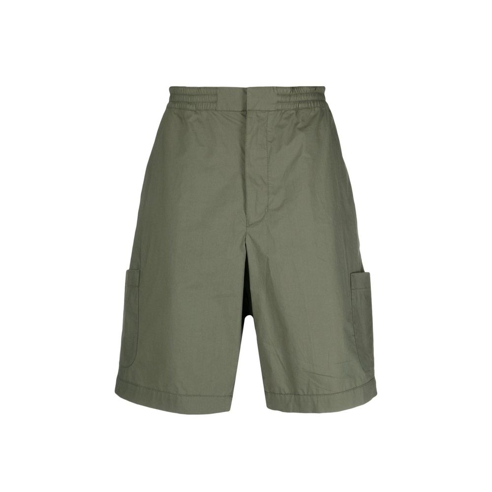 Ambush Zweifarbige Baumwoll-Bermudashorts