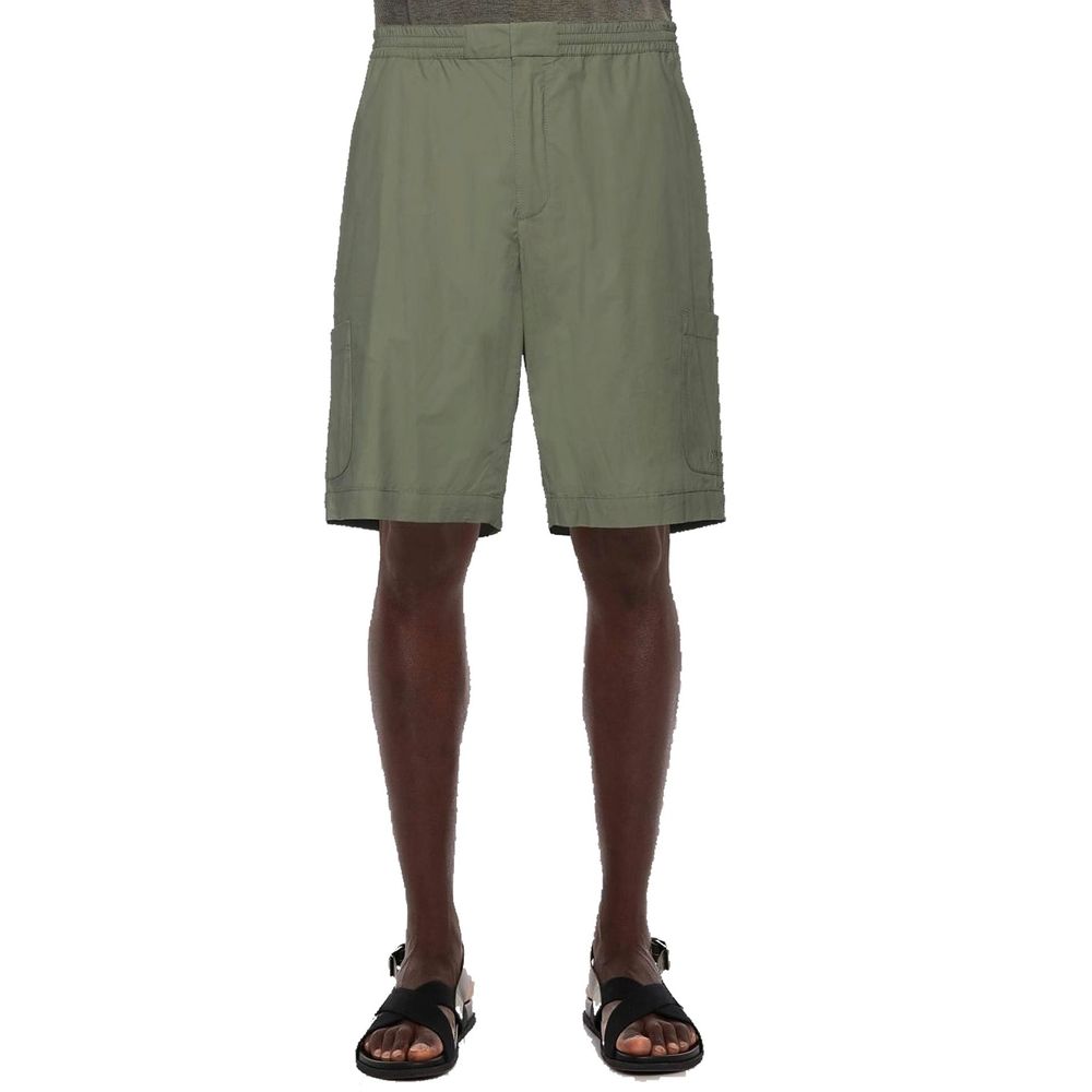Ambush Zweifarbige Baumwoll-Bermudashorts