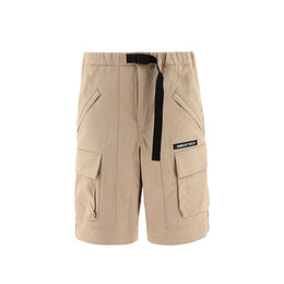 Ambush Beige Cotton Bermuda Shorts