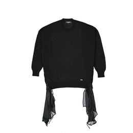 Dsquared² Schwarzer Baumwoll-Sweatshirt