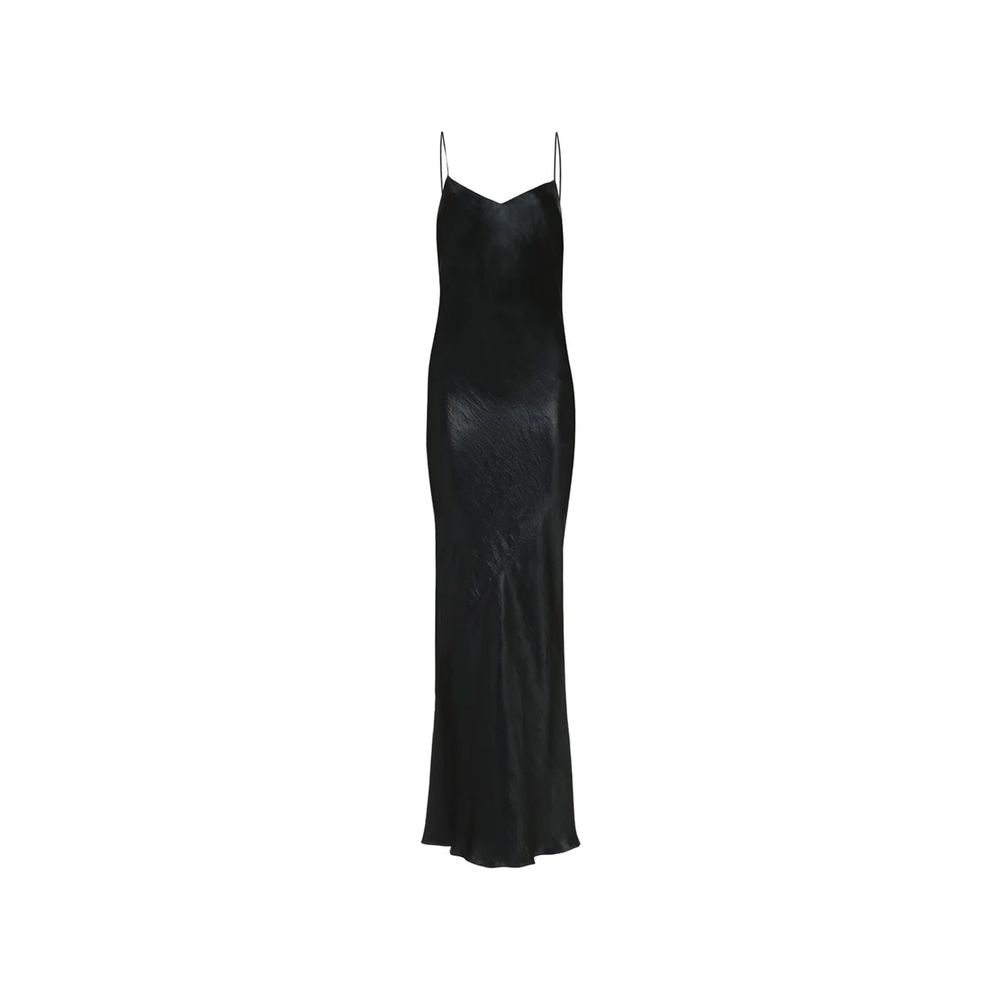 Saint Laurent Schwarzes Freizeitkleid aus Acetat