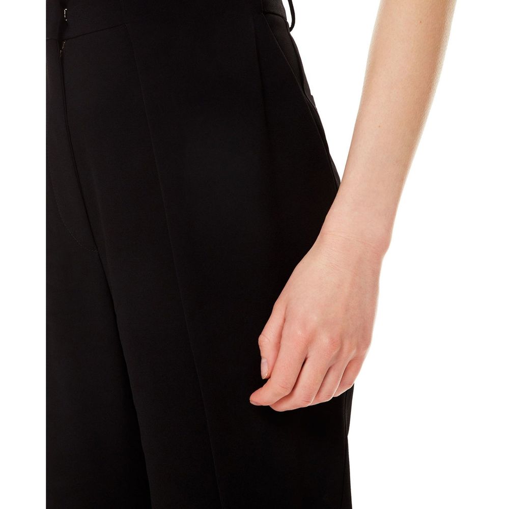 Balmain Schwarze Freizeithose aus Viskose