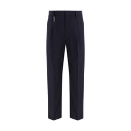 Prada Blaue Baumwoll-Freizeithose