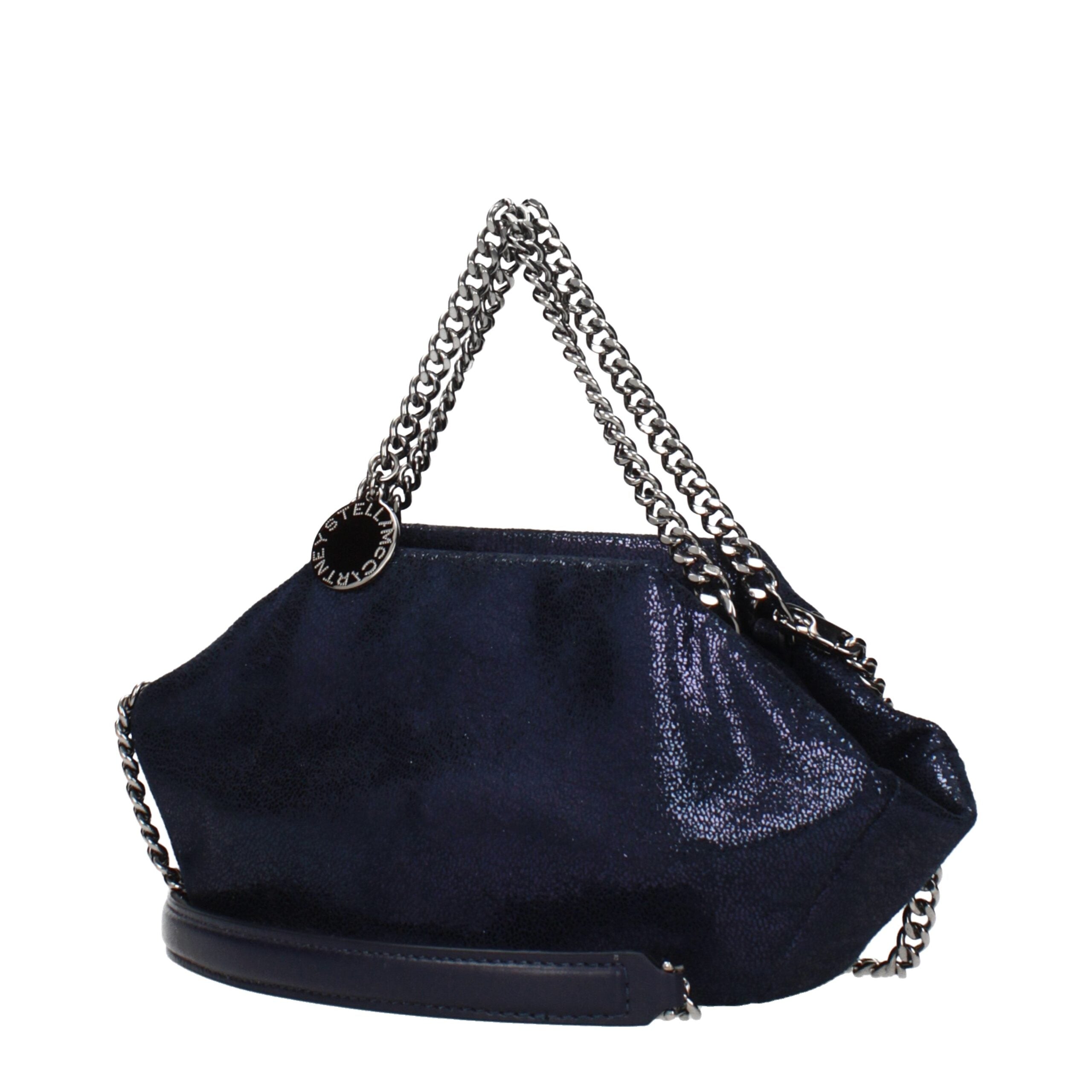 Stella McCartney Blaue Lederhandtasche