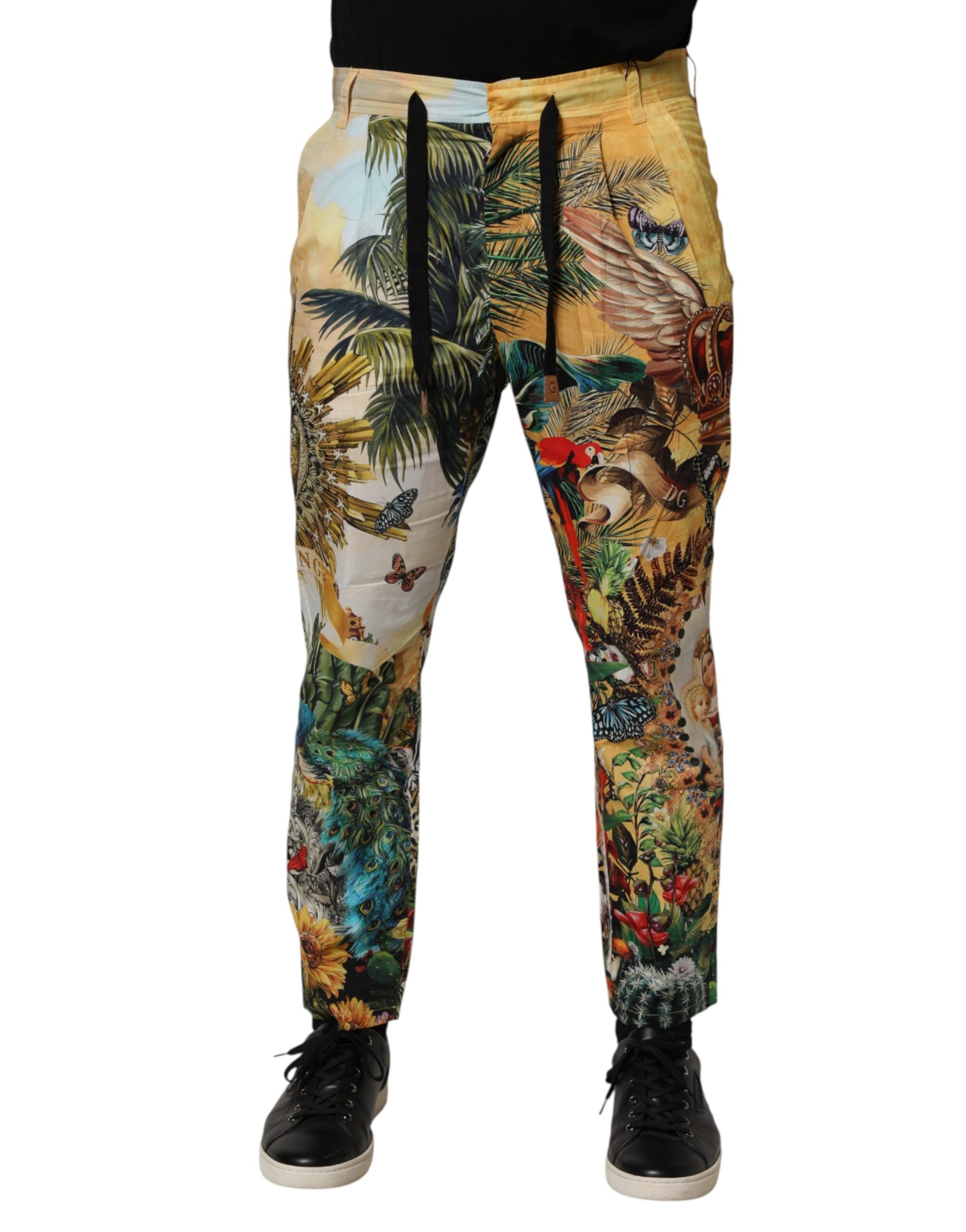 Dolce & Gabbana Multicolor Tropical King Lounge Hose