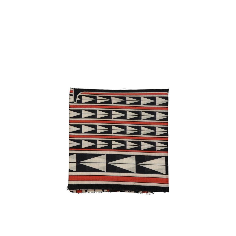 Lanvin Schwarzer Wollschal