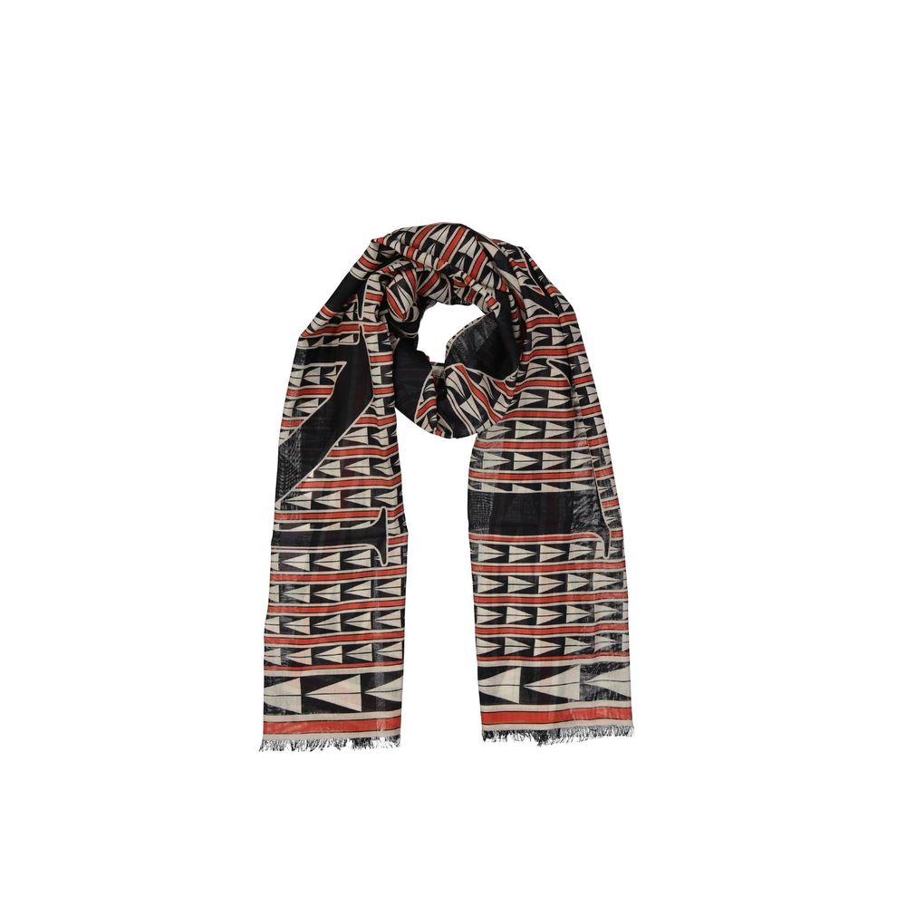 Lanvin Schwarzer Wollschal