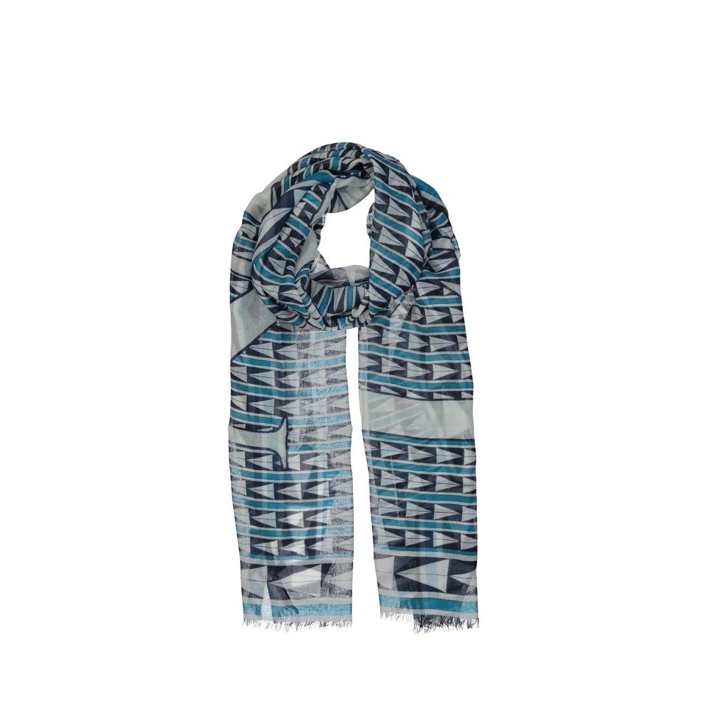 Lanvin Blauer Wollschal