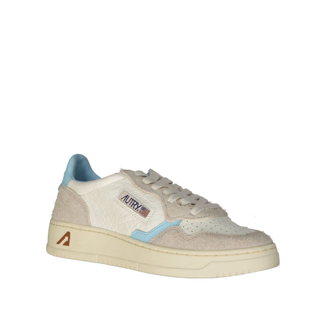 Autry Weiße Leder-Sneaker