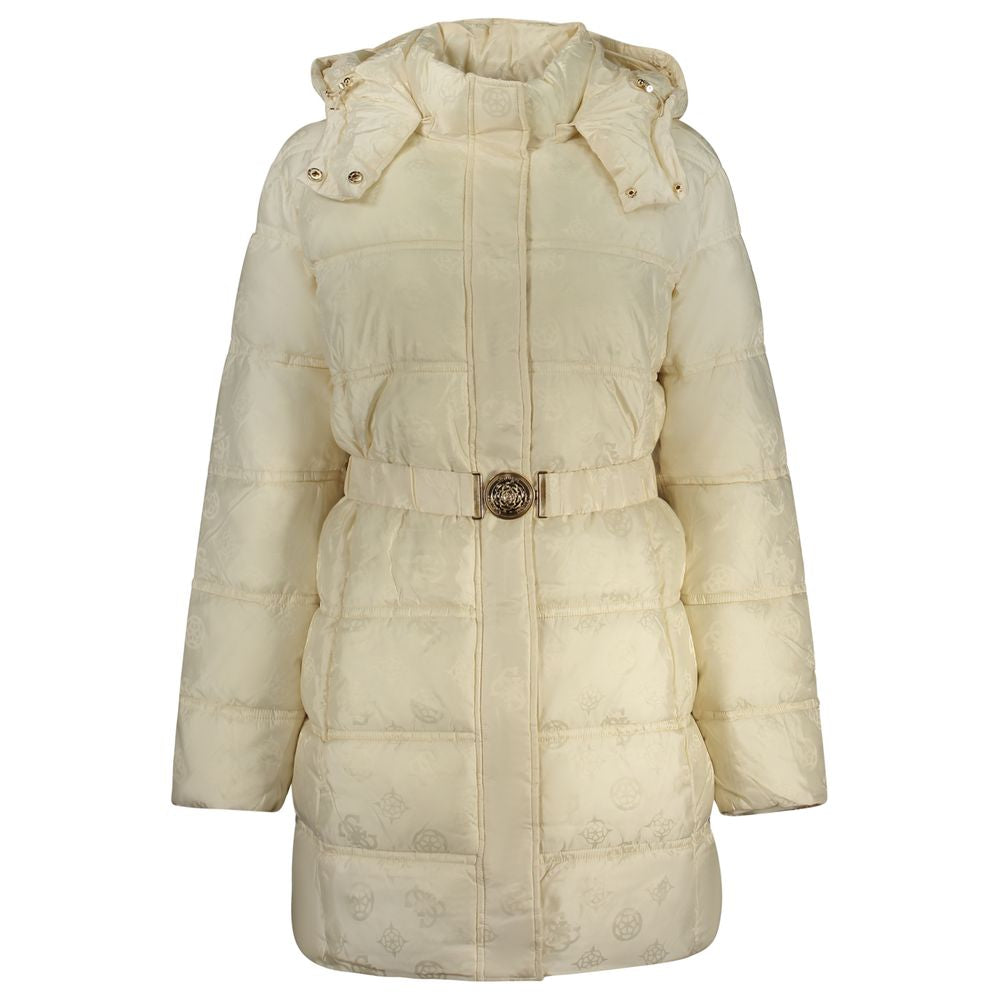 Guess Jeans Beige Poliammide Damenjacke