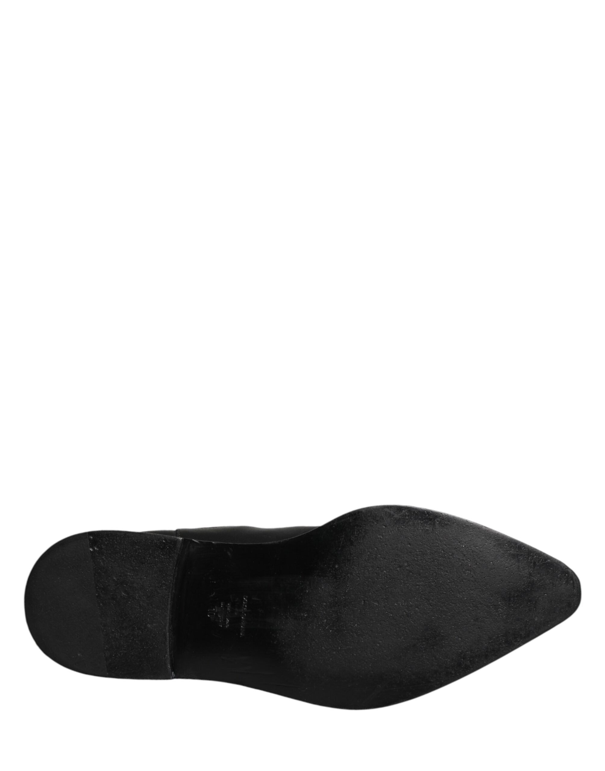 Dolce & Gabbana Schwarze Chelsea Herren Kurzschaft Stiefel Schuhe