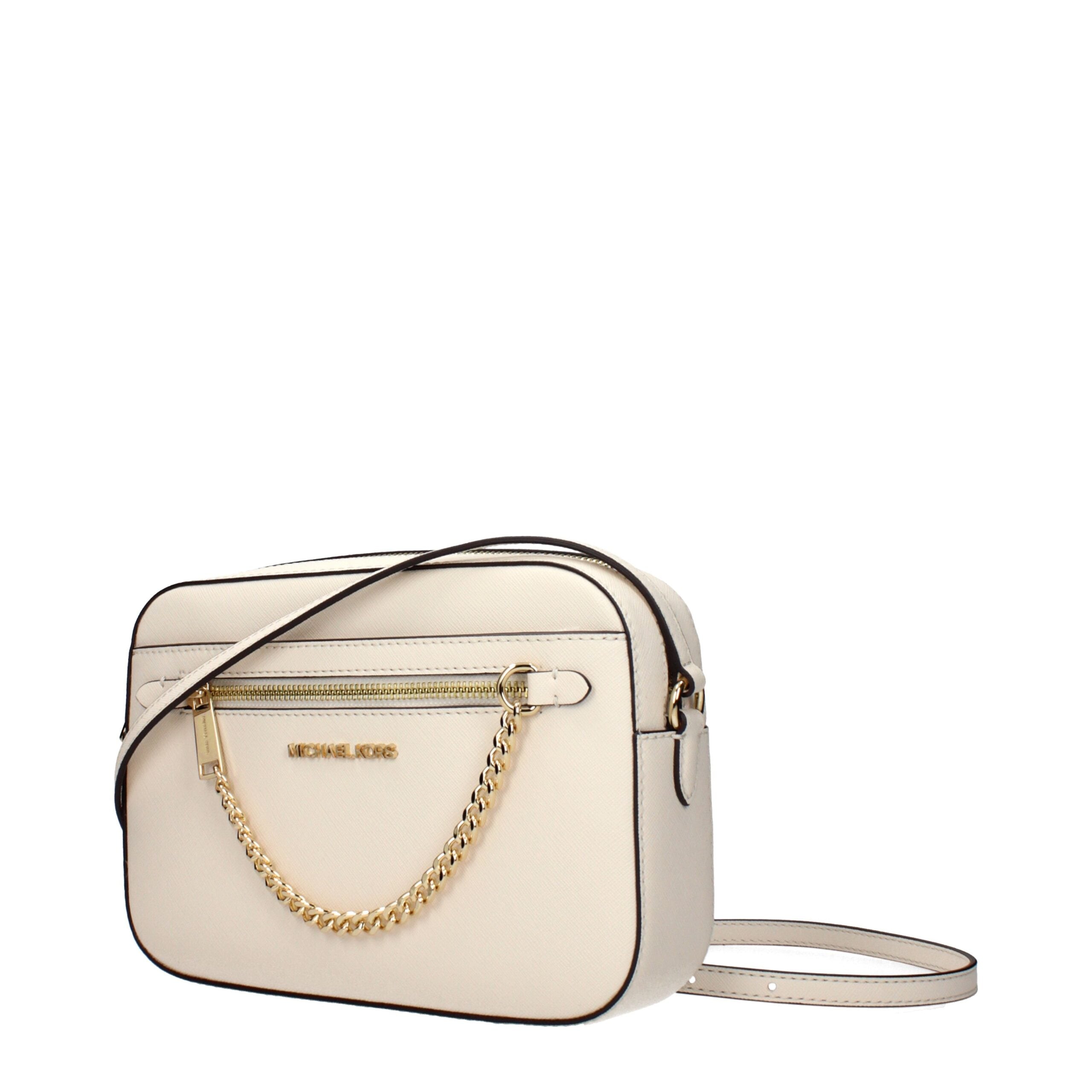 Michael Kors Beige Leder Crossbody Bag