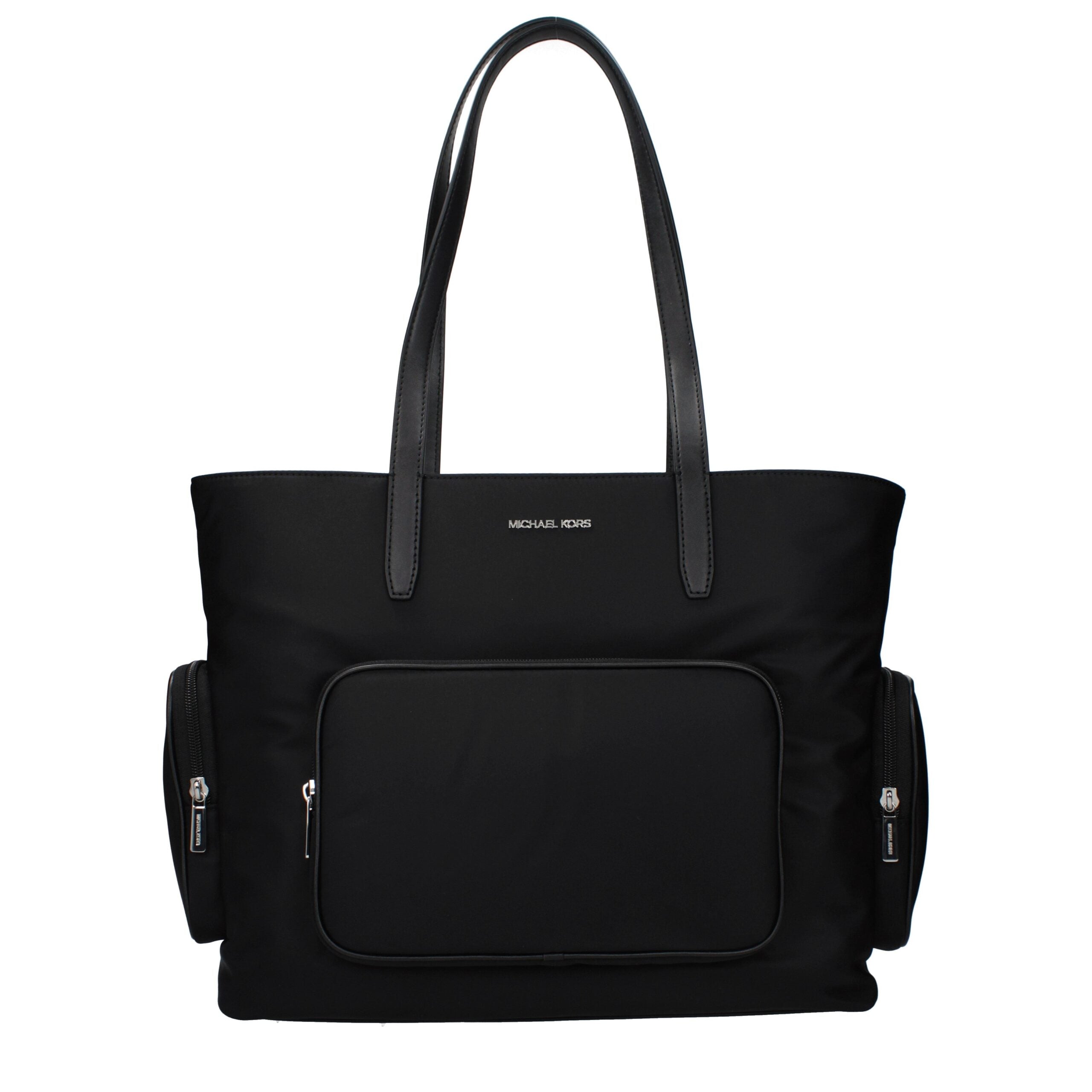 Michael Kors Schwarze Stoffhandtasche