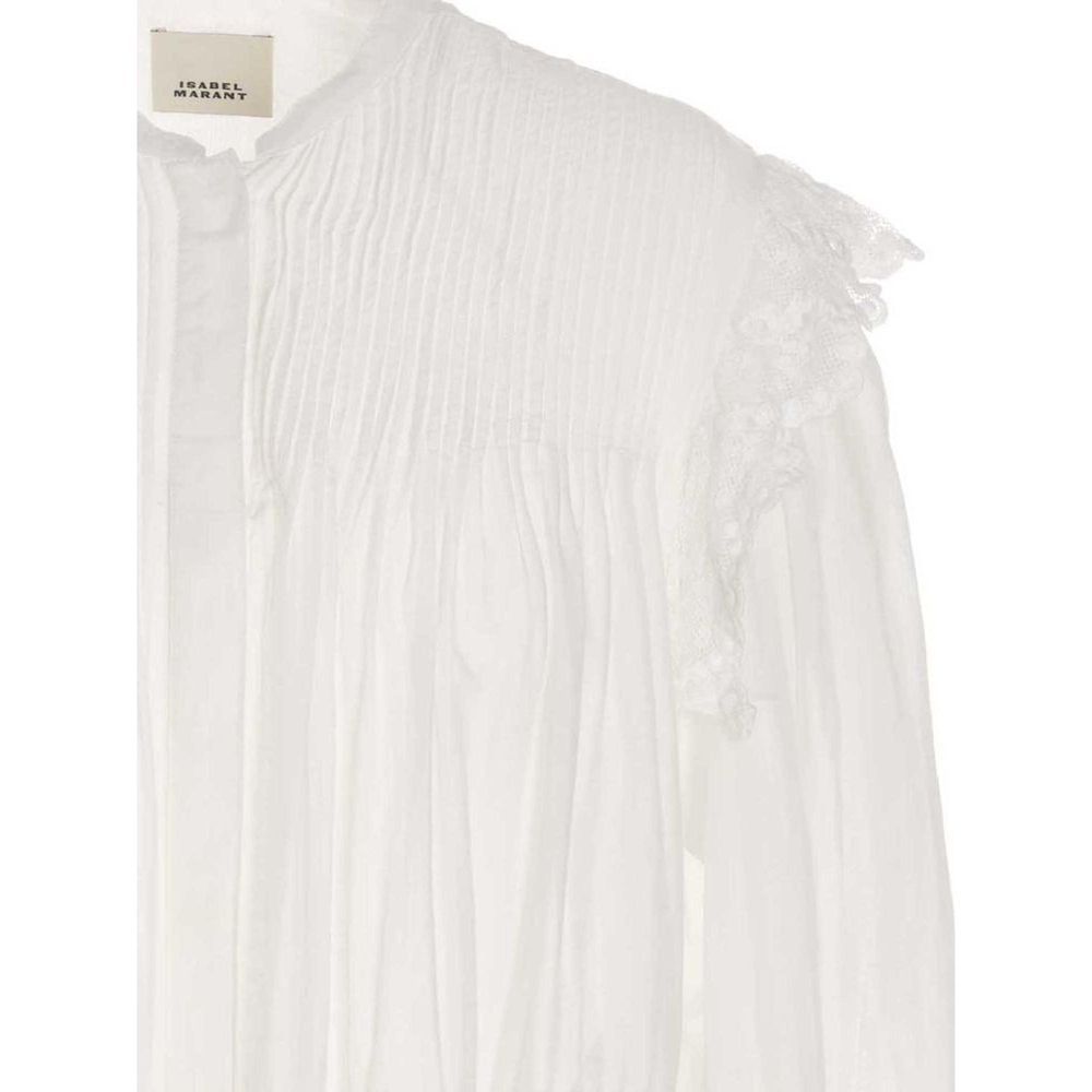 Isabel Marant Weißes Viskose-Oberteil