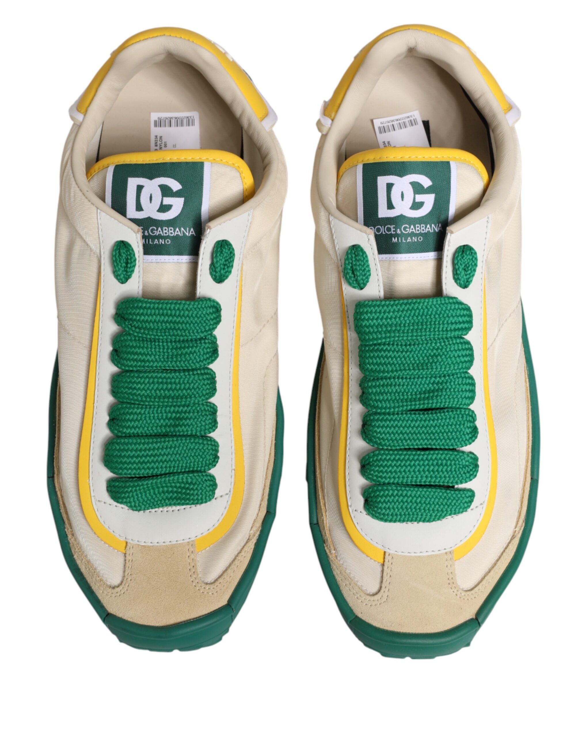 Dolce & Gabbana Mehrfarbige Old Runner Schnürschuhe Sneaker