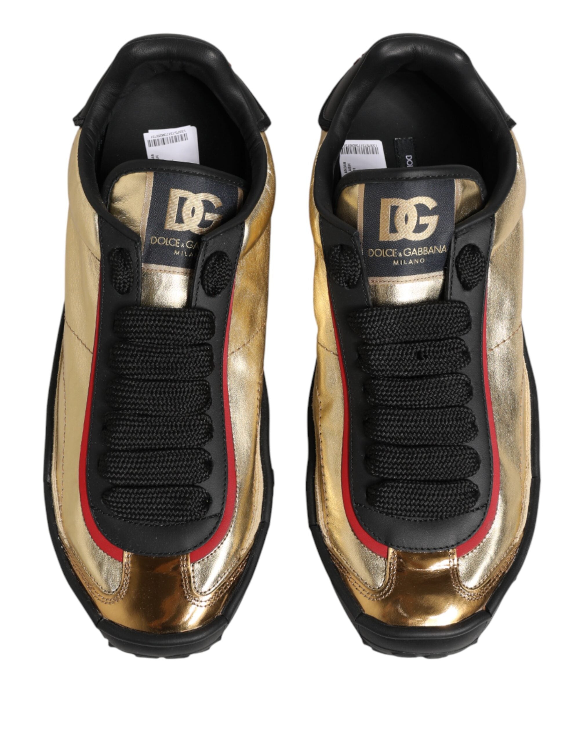 Dolce & Gabbana Mehrfarbige Old Runner Schnürschuhe Sneaker