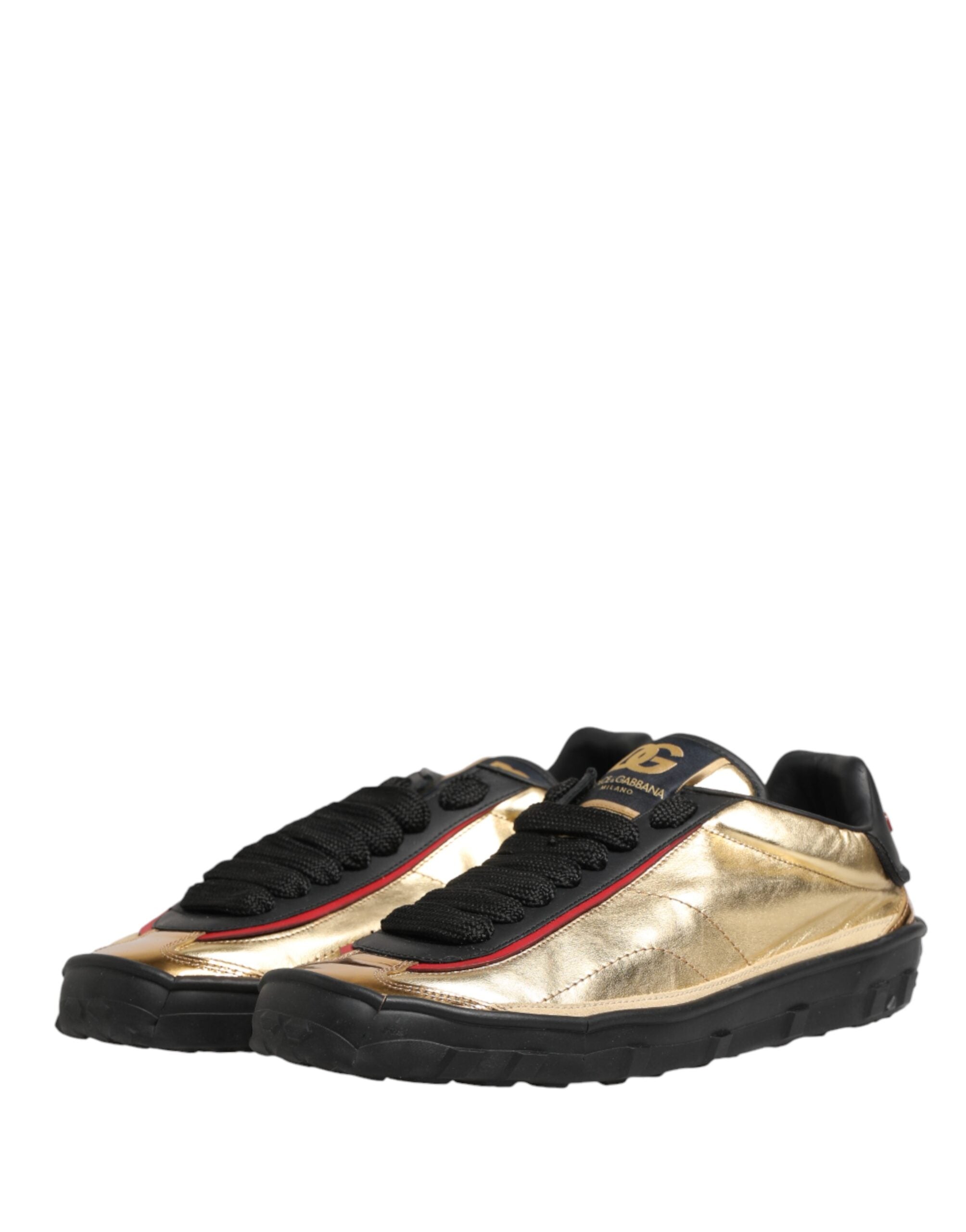 Dolce & Gabbana Mehrfarbige Old Runner Schnürschuhe Sneaker