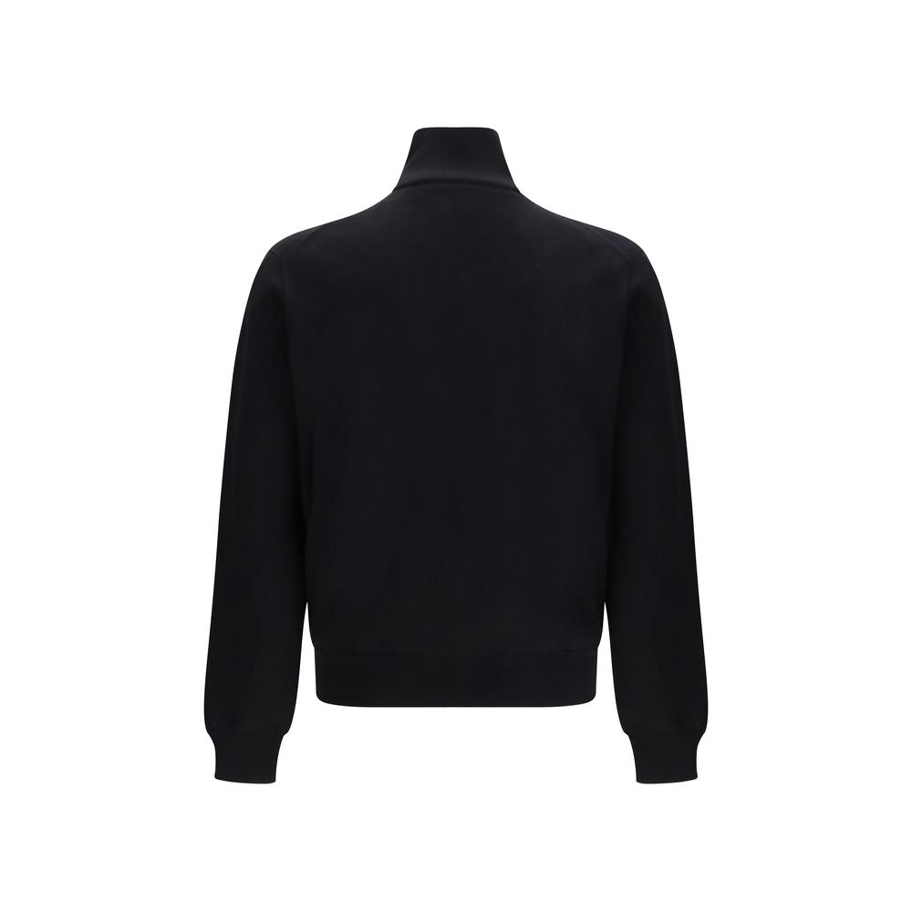 Prada Schwarze Oversize-Jacke aus Wolle Oves Aries