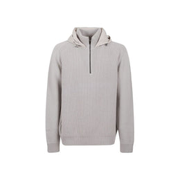 Herno Grauer Woll-Hoodie