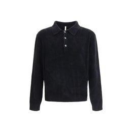 Sunflower Schwarzes Baumwoll-Poloshirt