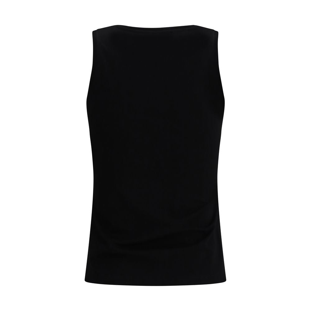 Balmain Schwarzes Baumwoll-T-Shirt
