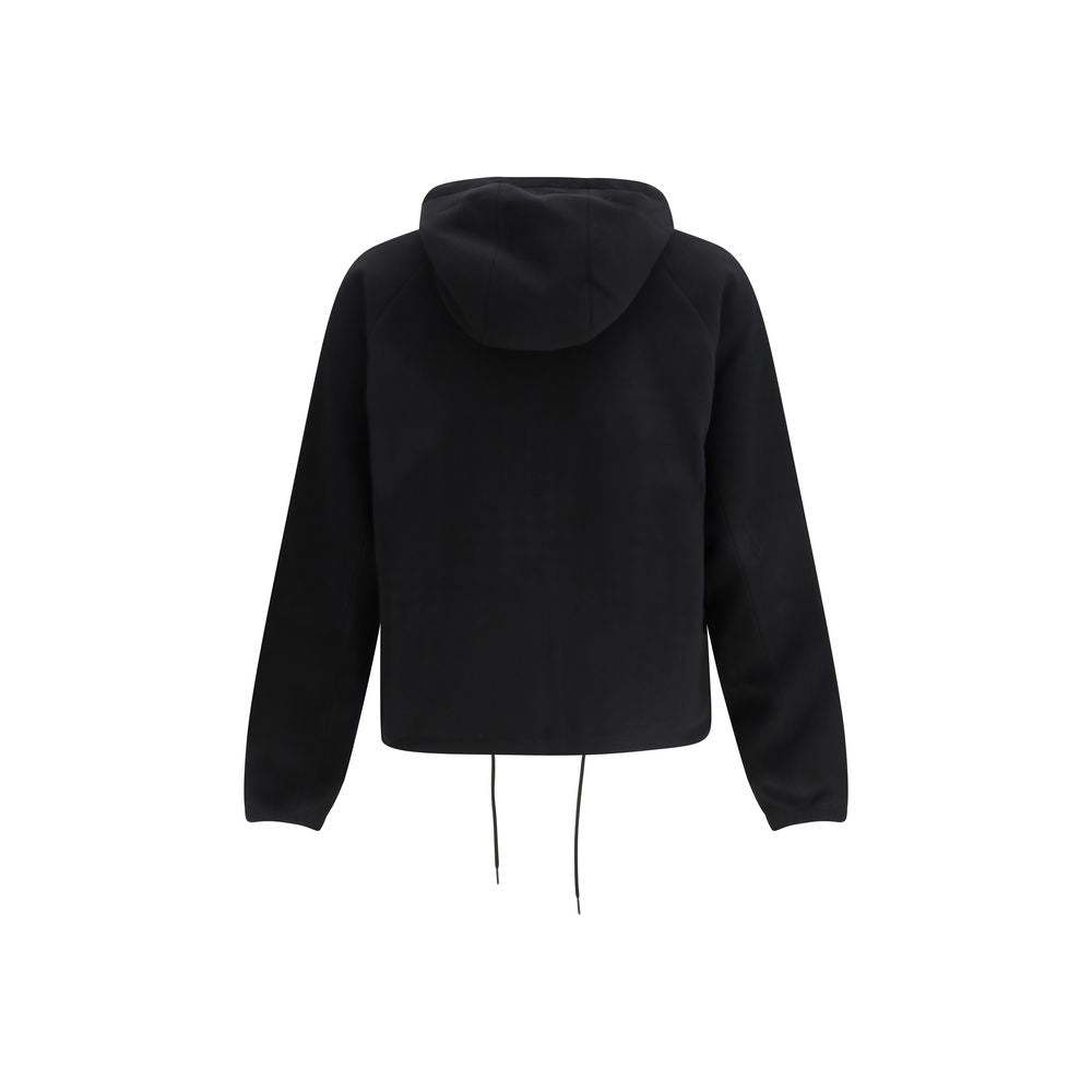 Prada Schwarze Shell-Jacke aus Polyester