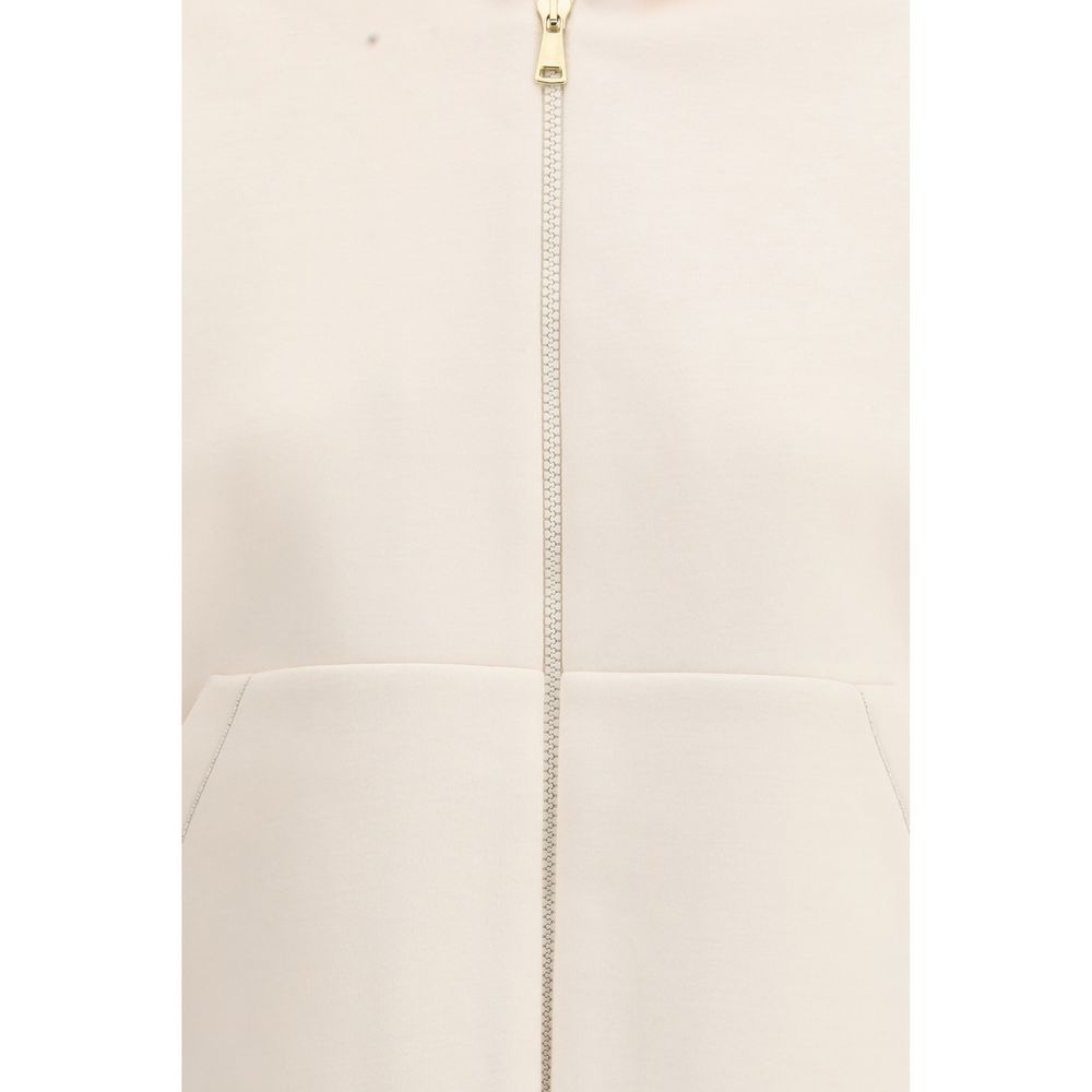 Fabiana Filippi Weißes Sweatshirt aus Modal
