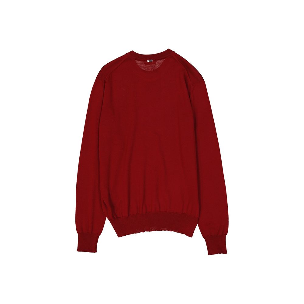 Herno Mehrfarbiger Pullover aus reiner Schurwolle