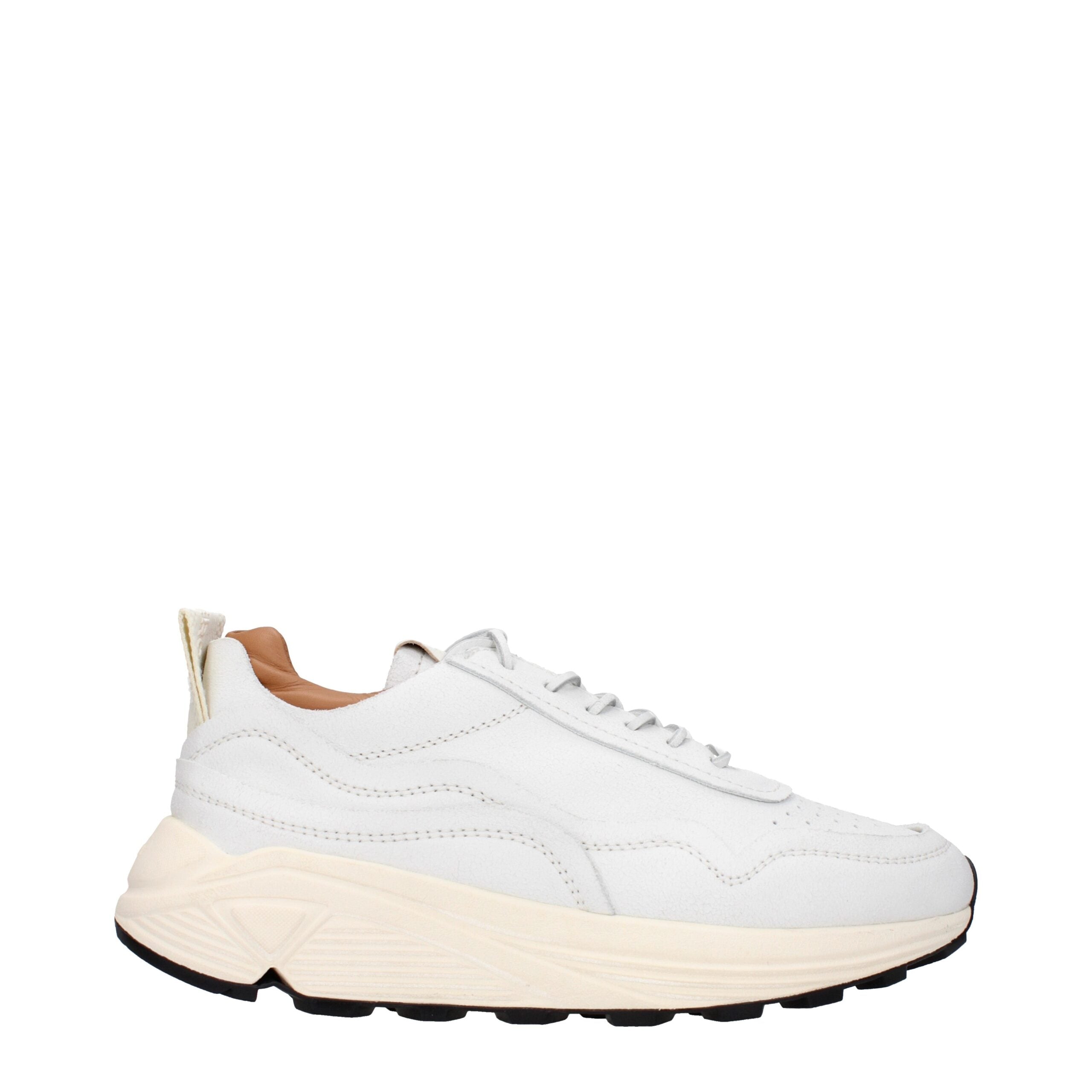 Buttero Weiße Leder Chunky Sneaker