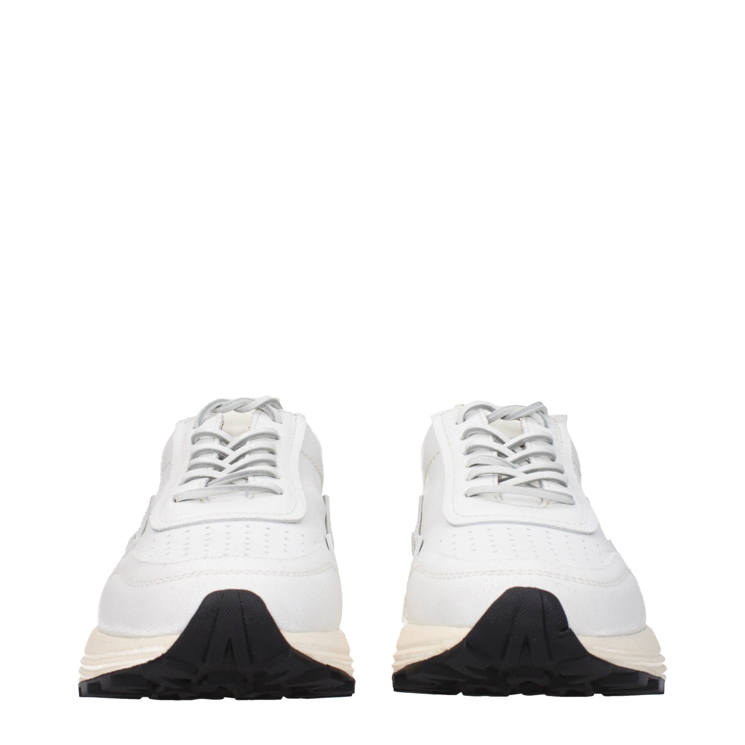 Buttero Weiße Leder Chunky Sneaker