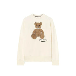 Palm Angels Weißes Baumwoll-Sweatshirt