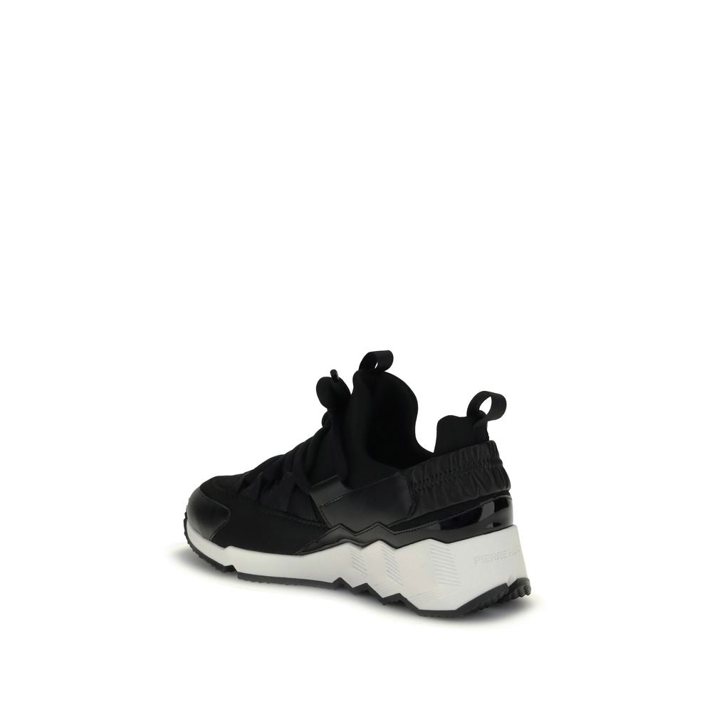 Pierre Hardy Schwarze Neopren-Sneaker