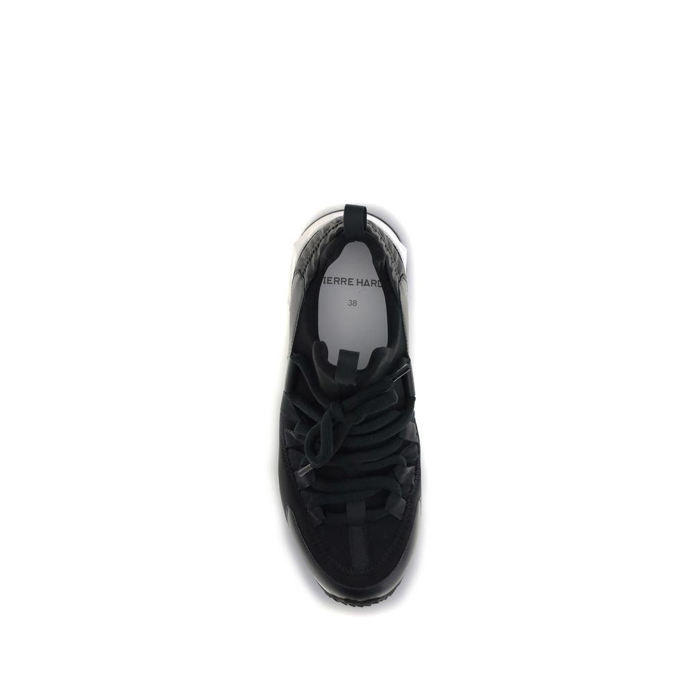 Pierre Hardy Schwarze Neopren-Sneaker