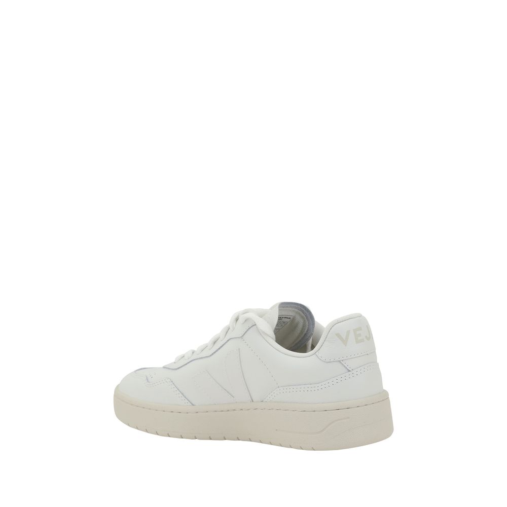 Veja Weiße Sneaker aus anderen Fasern mit niedrigem Schaft