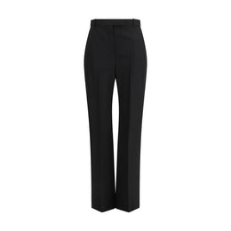 Alexander McQueen Schwarze Baumwoll-Röhrenhose