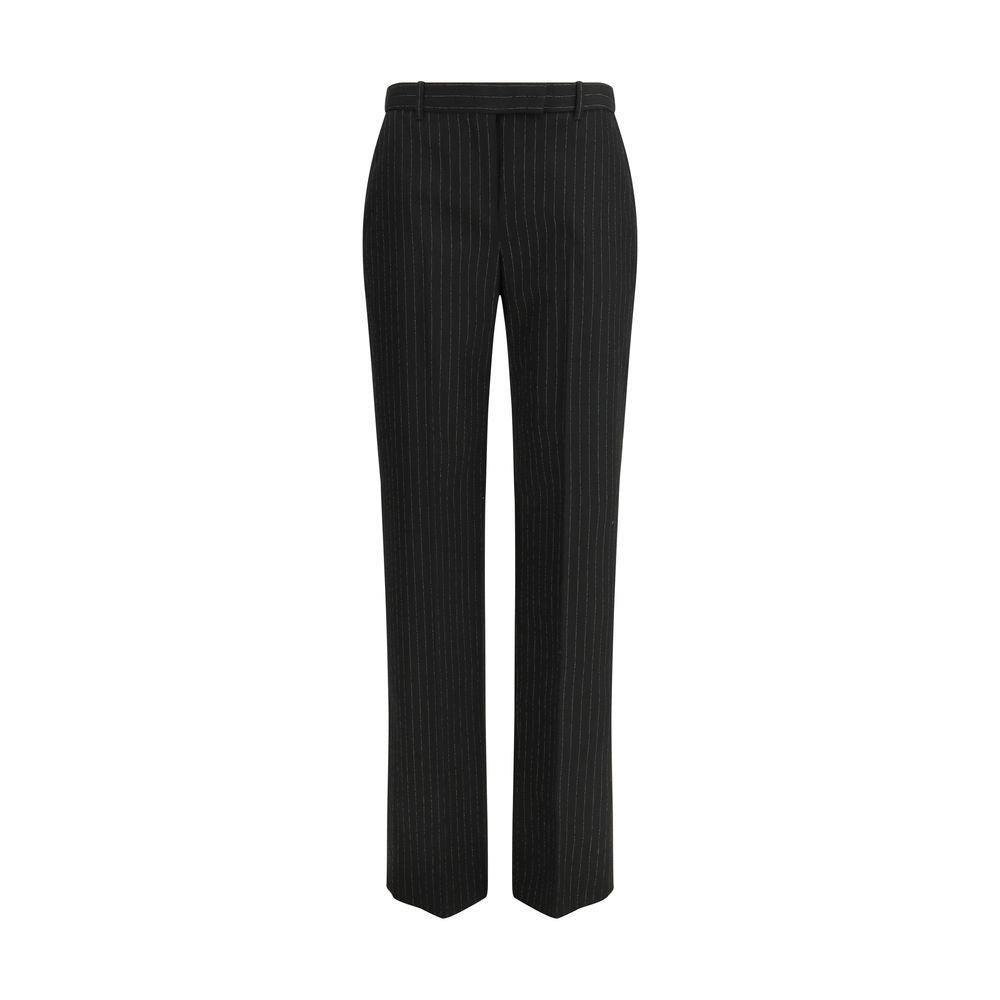 Alexander McQueen Schwarze Wollhose
