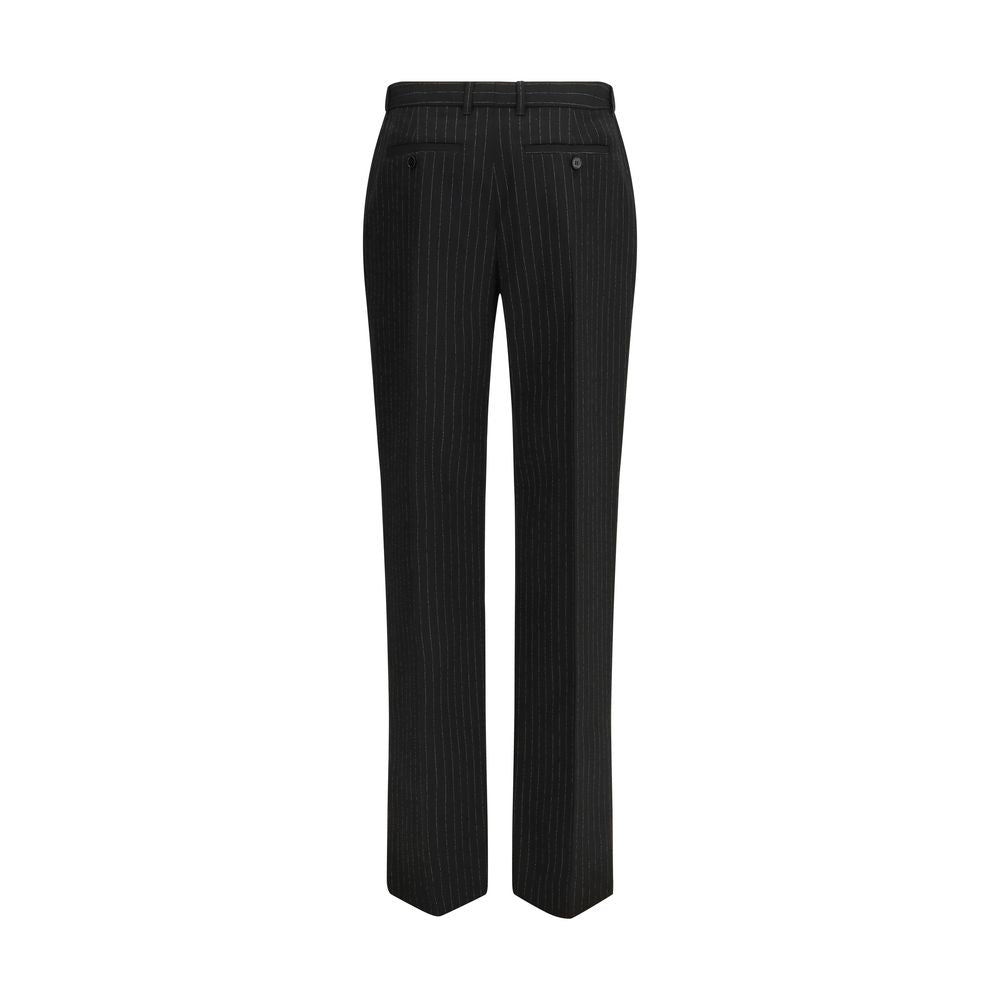 Alexander McQueen Schwarze Wollhose