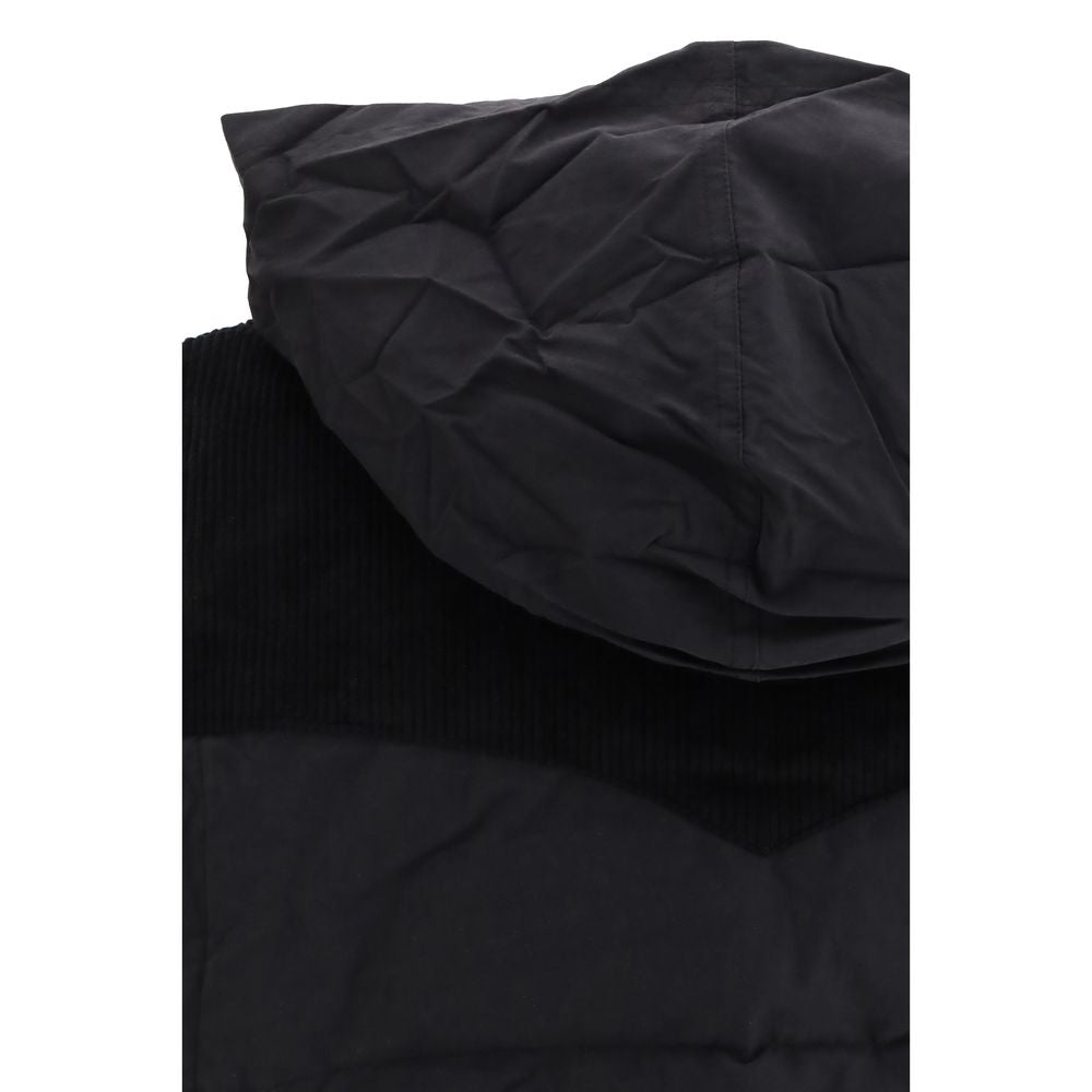 Isabel Marant Étoile Schwarze Polyamid-Ärmellose Jacke