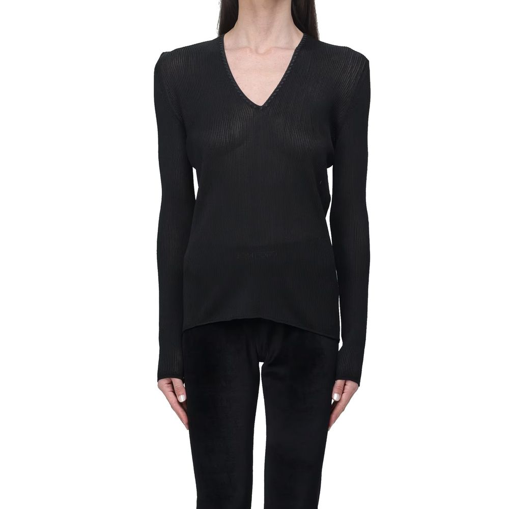 Tom Ford Schwarze Polyamid-Tanktops