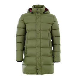 Moose Knuckles Nylon-Mantel im Military-Look