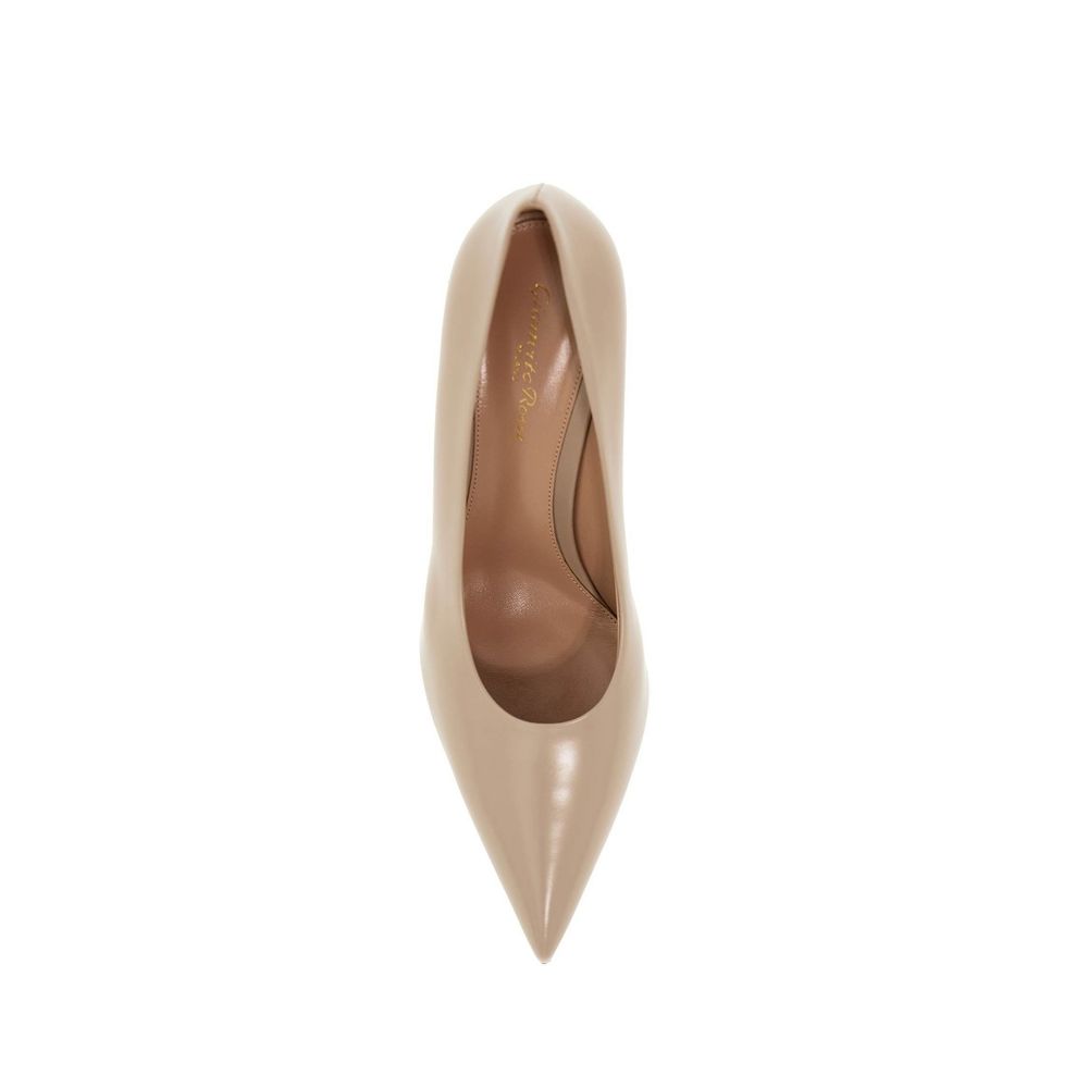 Gianvito Rossi Beige Kalbsleder Pumps mit hohem Absatz
